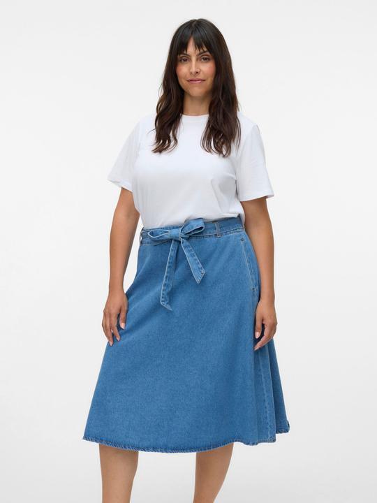 Produktbild Vero Moda VMJOLENE Hohe Taille Midirock Jeansrock (44)