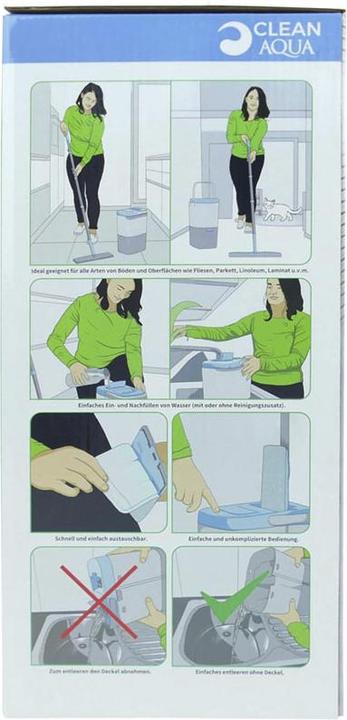 Produktbild CREaCLEAN CleanAqua Elektrisches Frischwasser-Reinigungssystem (1 Stk.)