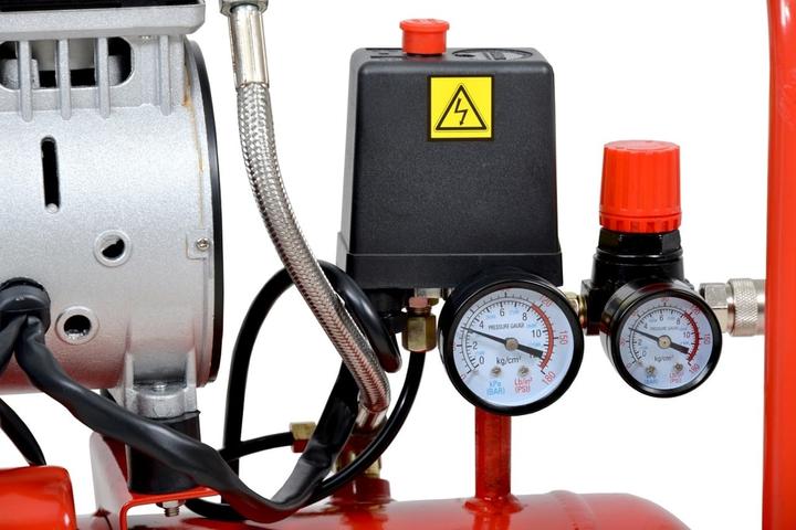 Actual product image Hecht 2080 Compressor oil free (8 bar, 24 l)