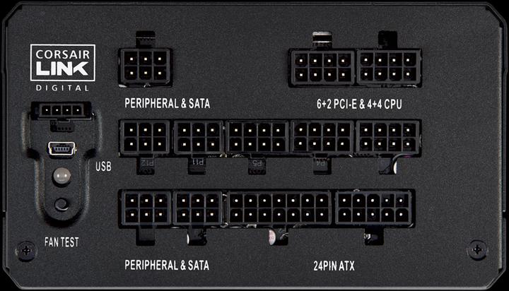 Actual product image Corsair HX750i (750 W)