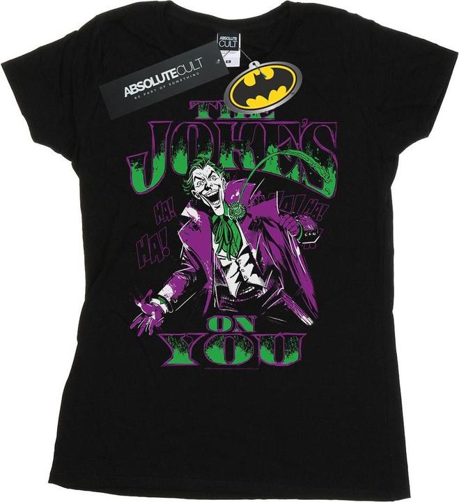 Immagine prodotto Maglietta in cotone da donna/ragazzo Joker The Joke's On You (M)