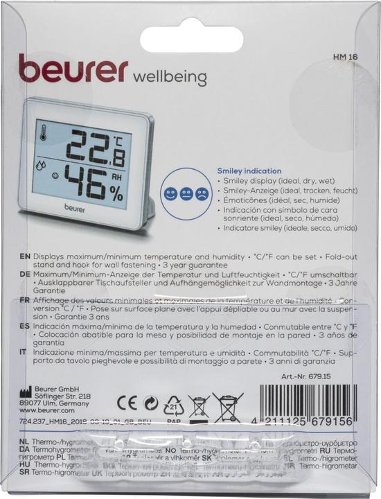 Image du produit Beurer Hm 16