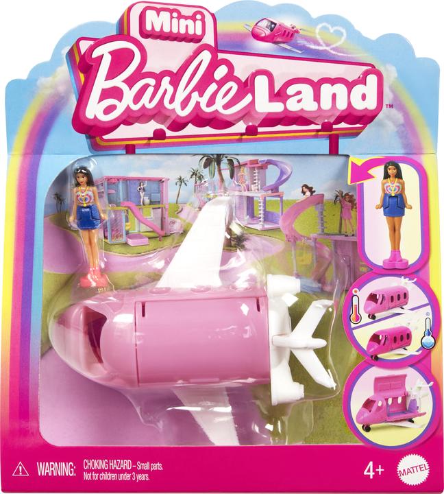 Barbie Mini BarbieLand Traumflugzeug mit Puppe