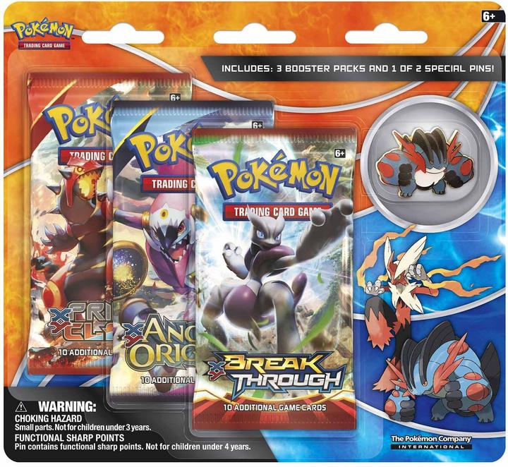 Immagine prodotto Pokémon Mega Swampert Pin Collection Blister (Inglese, Confezione in blister)