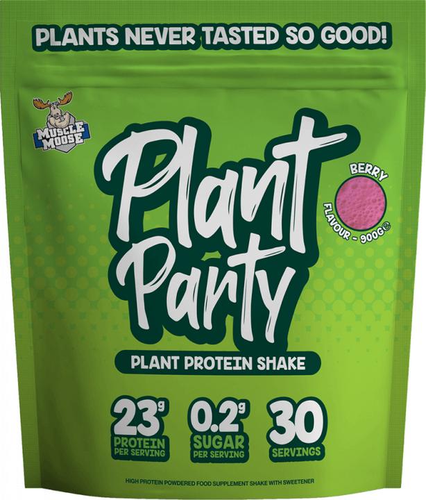 Muscle Moose Plant Party Protein (Beere, 1 Stk., 900 g)