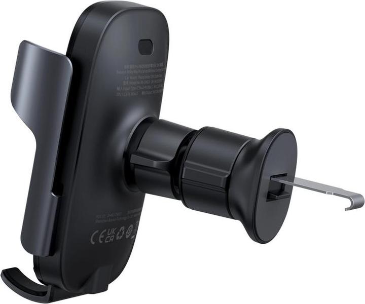 Actual product image Baseus Wireless Charging Car Mount MilkyWay Pro 15W (black)
