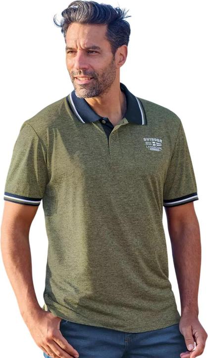 Actual product image Atlas For Men Mens Mottled Polo Shirt (Pack of 2) (XXL)