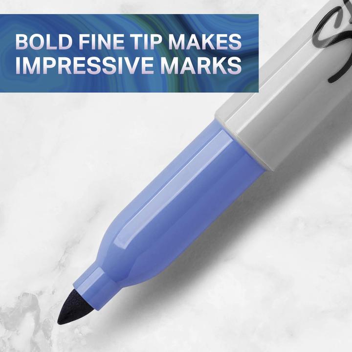 Immagine prodotto Sharpie Pennarello indelebile (Multicolore, 1 mm, 12 x)