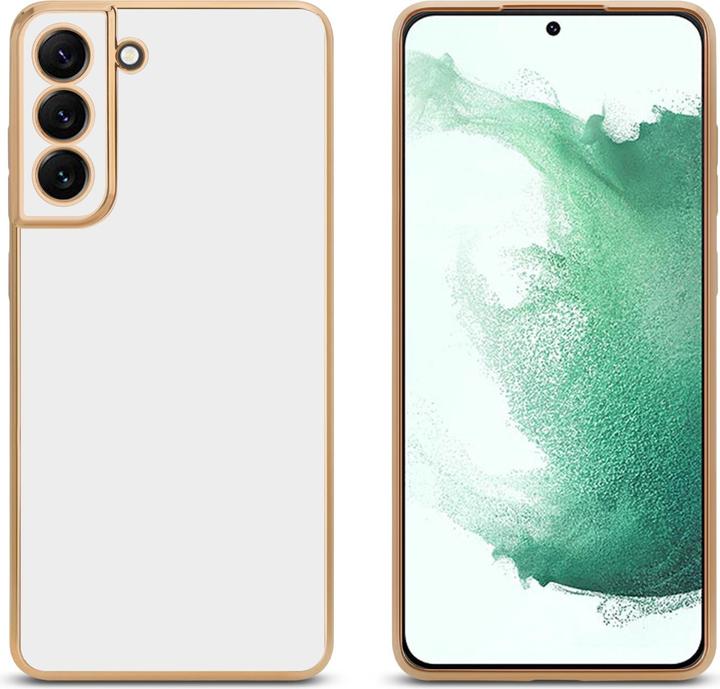 Produktbild Cadorabo Hülle für Samsung Galaxy S21 PLUS im TPU mit Kameraschutz LM130 Style (Samsung Galaxy S21+)