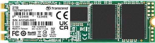 Actual product image Transcend MTS970T 512 GB Internal M.2 SATA SSD 2280 SATA III Retail TS512GMTS970T (512 GB, M.2 2280)