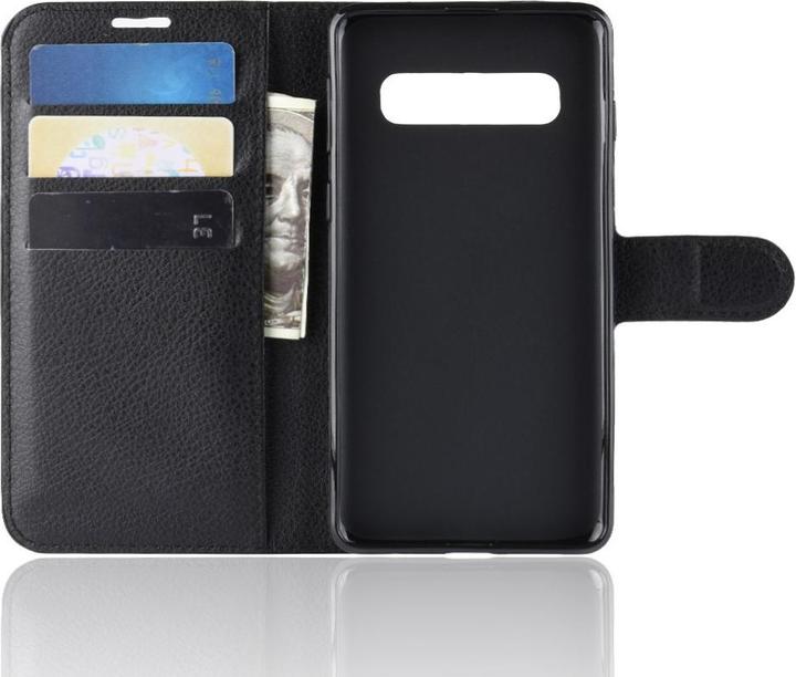 Actual product image Cover-Discount Leather case cover with card slots (Samsung Galaxy S10)