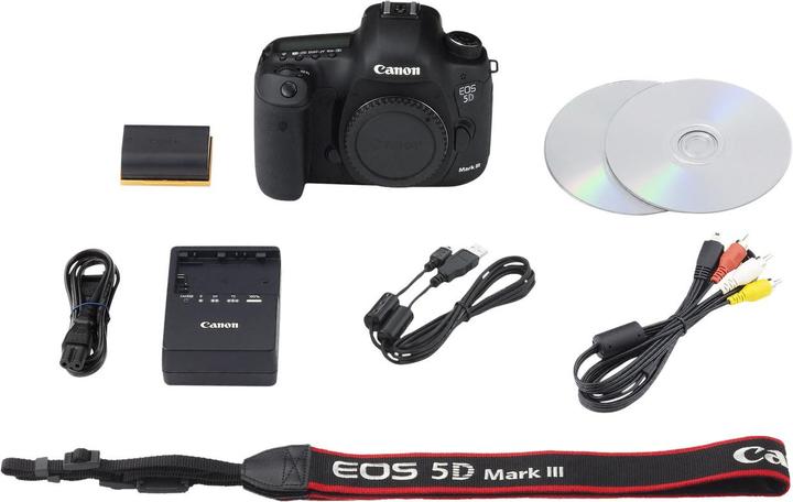 Actual product image Canon EOS 5D Mark III Body, 3-year premium warranty (22.30 Mpx, Full frame)