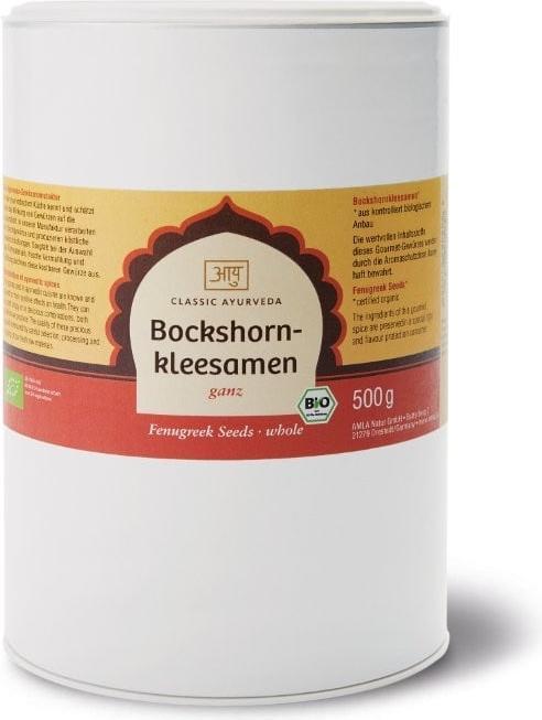 Produktbild Classic Ayurveda Bockshornkleesamen, ganz, Bio - gross (500 g)