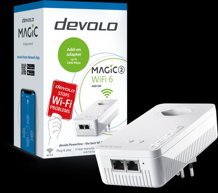Produktbild Devolo Magic 2 WiFi 6 Erweiterung (2400 Mbit/s)