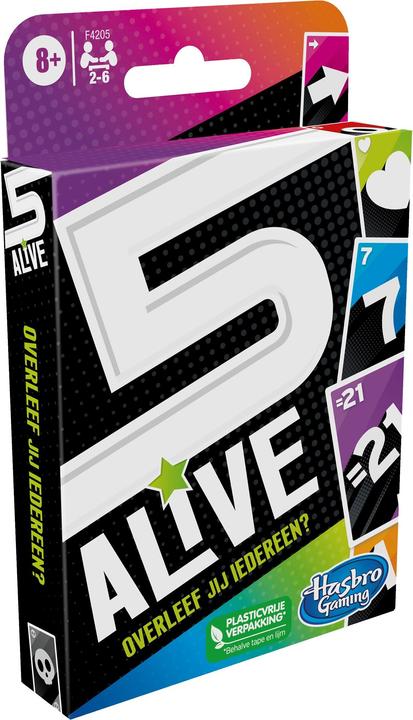Hasbro Gaming 5 Alive Kartenspiel (Niederländisch)