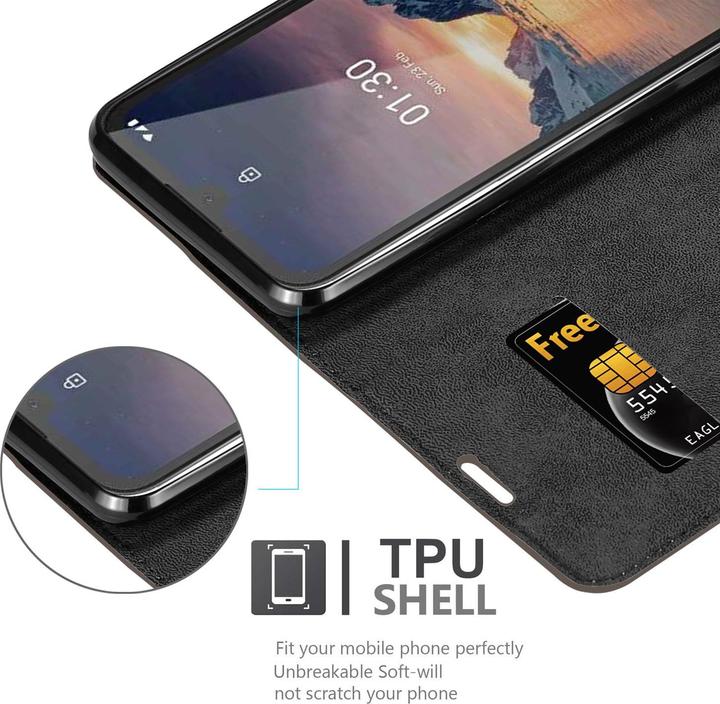 Produktbild Cadorabo Book Invisible Magnet Cover (Nokia 1.3)