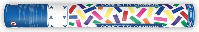 Image du produit Partydeco Canon à confettis - 40cm - bande de papier - multicolore