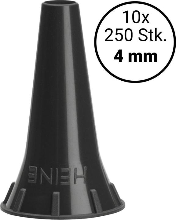 Image du produit Heine AllSpec Einweg-Tips 4.0 mm - 10x 250 Otoskop-Trichter