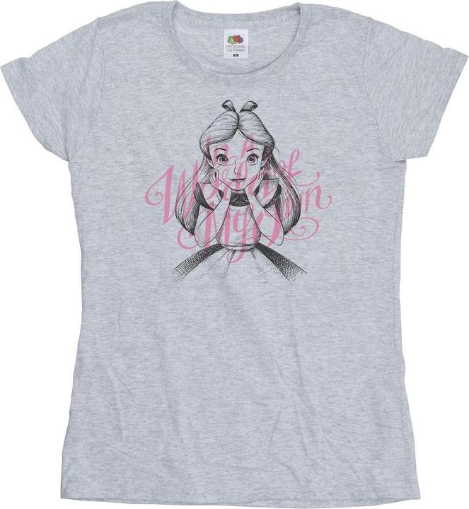 Immagine prodotto Disney Alice In Wonderland In A World Of My Own Maglietta Donna (S)