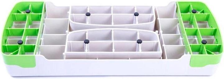 Actual product image Spokey Basic IV Two-step aerobic stepper, white and green, 920946
