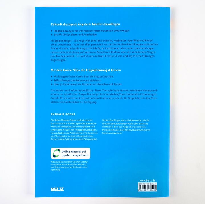 Valeurs nutritives et ingrédients Therapie-Tools Progredienzangst in Familien mit chronisch kranken Kindern (Allemand, Sylvia Graupner, Florian Schepper, Jessy Herrmann, 2024)