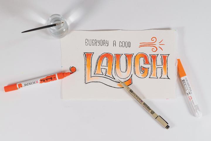 Produktbild Talens Ecoline Brush Pen Set (Mehrfarbig, Rot|Mehrfarbig, 10 x)