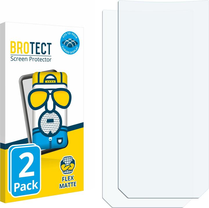 Produktbild BROTECT Fullscreen Schutzfolie Displayschutz Folie Matt Entspiegelungsfolie (2 Stück, Ulefone Armor)