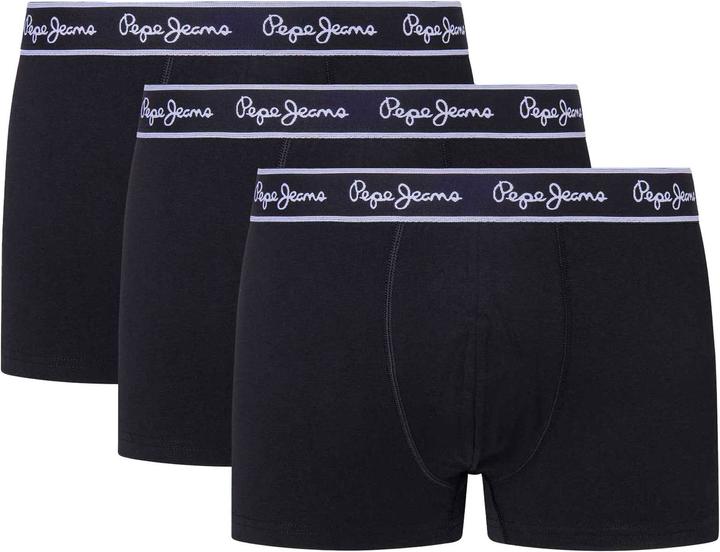 Pepe Jeans Boxershort Casual Stretch (L, 3er Pack)