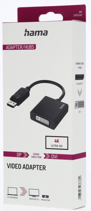 Image du produit Hama DisplayPort/DVI-Adapter (DVI, DP)