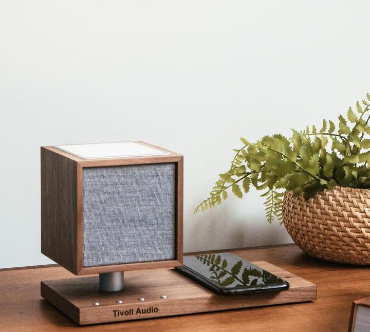 Actual product image Tivoli Audio Revive Walnut/Grey (Electrical connection)