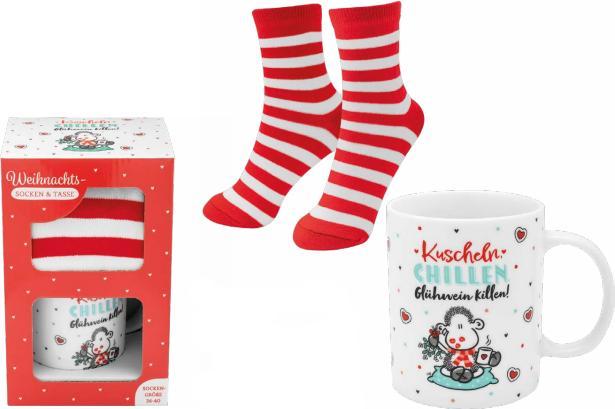 Image du produit Sheepworld Article de fan Ensemble tasse-chaussettes Chill taille 36 - 40 (Une unité par pack, 36 - 40)