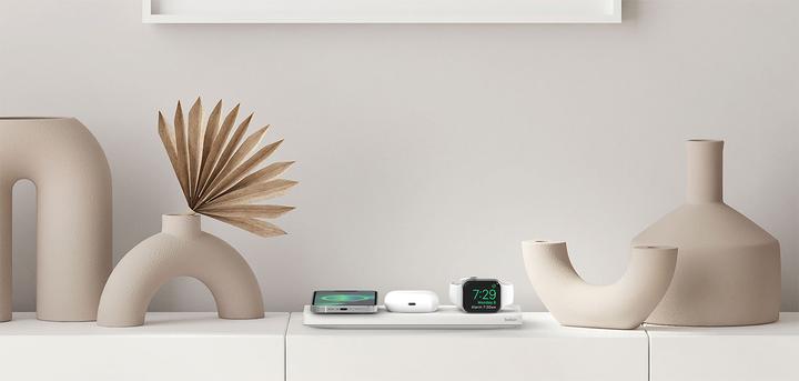 Actual product image Belkin BoostCharge Pro 3-in-1 Ladegerät mit MagSafe