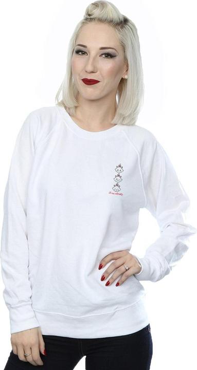 Immagine prodotto Disney Aristocats Marie Breast Print Felpa Donna (S)