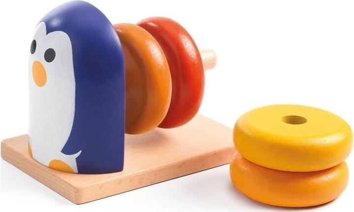 Actual product image Djeco Assembled toy - Penguin