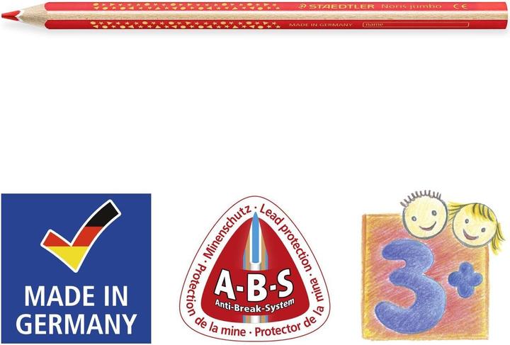 Produktbild Staedtler Noris jumbo 1284 Jumbo Buntstift, Einzelprodukt, blau (Blau, 1 x)