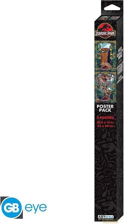 Immagine prodotto GB Eye Jurassic World Set 2 Chibi Posters - Gates and Biodiversity