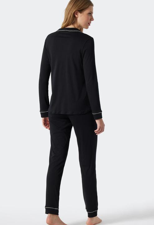 Produktbild Schiesser Contemporary Nightwear Pyjama Langarm (44)