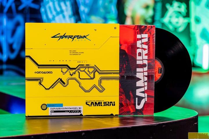 Produktbild DEVplus Cyberpunk 2077 Original Vinyl Soundtrack Score and Samurai Vinyl 3LP