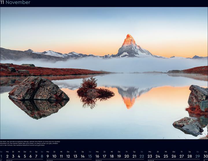 Immagine prodotto Faszinierende Alpen - Wandkalender 2026 (60 x 45 cm, Copertina rigida, Tedesco)