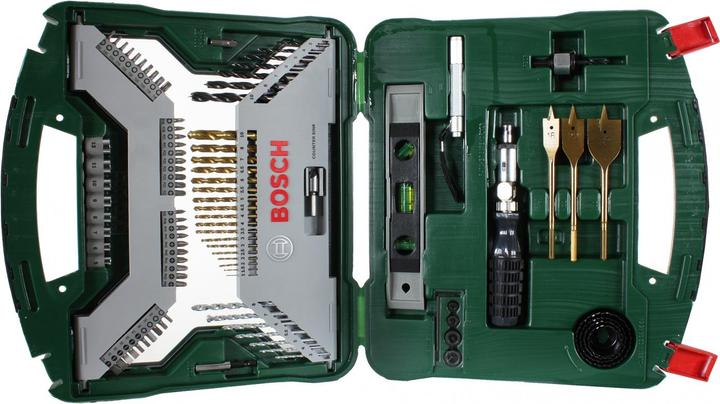 Actual product image Bosch Zubehör X-Line Titanium Drill and Bitset 100 pieces (32 mm, 38 mm, 45 mm, 54 mm)