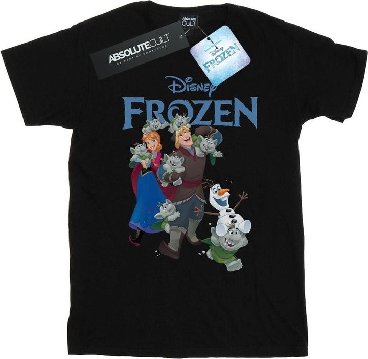 Immagine prodotto Disney Frozen Happy Trolls Maglietta Ampia Donna (4XL)