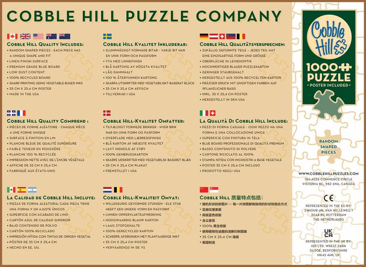 Nährwerte und Zutaten Cobble Hill Abbys Drache (1000 Teile) (1000 Teile)
