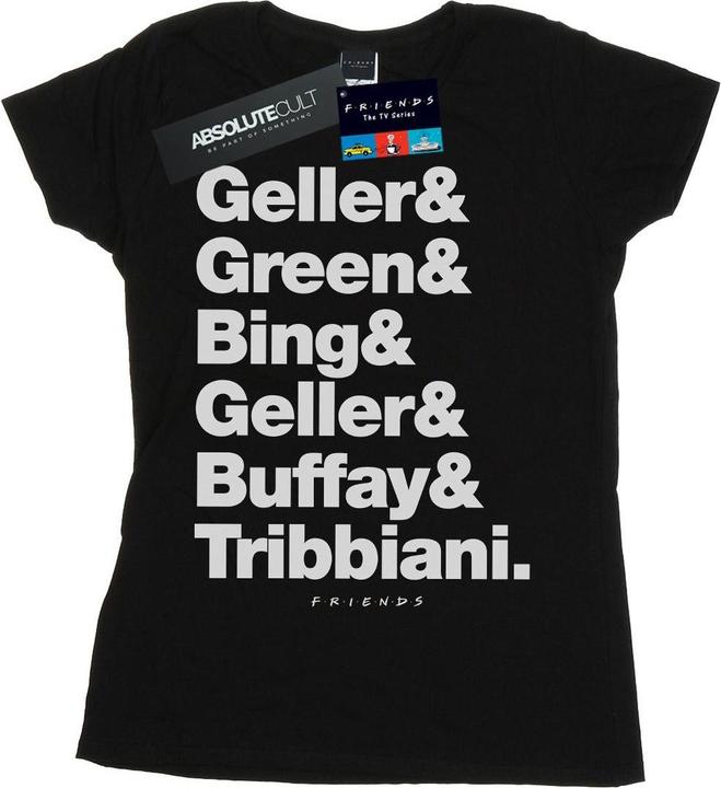 Produktbild Friends Surnames Text TShirt (M)