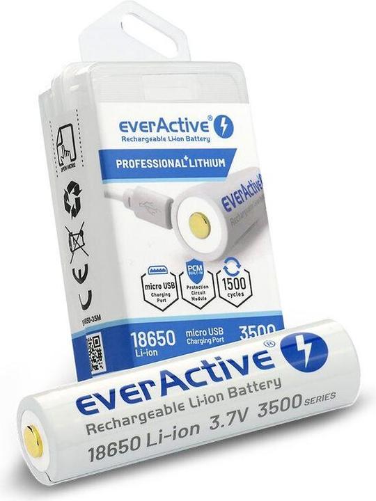 Everactive Professional Lithium (1 Stk., 18650, 3500 mAh)