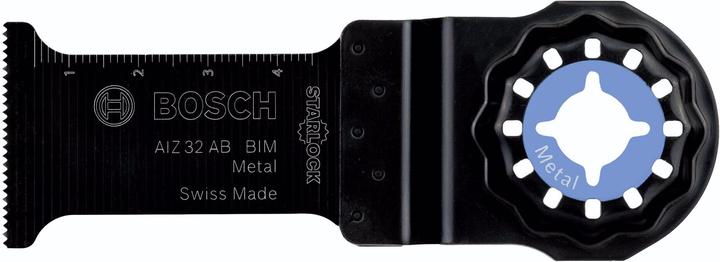 Bosch Professional Zubehör BIM Tauchsägeblatt AIZ 32 AB, Metal, 50 x 32 mm
