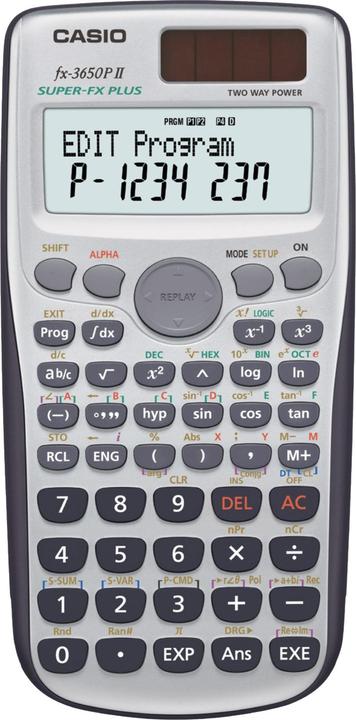 Produktbild Casio FX-3650P II (Batterien)