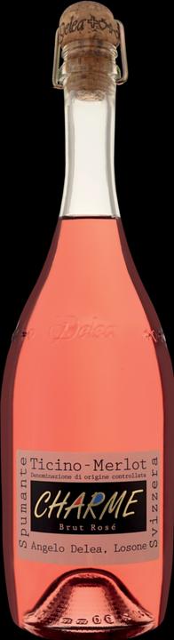 Actual product image Angelo Delea Rosé Spumante Brut IGT Svizzera Charme (1 x 75 cl)
