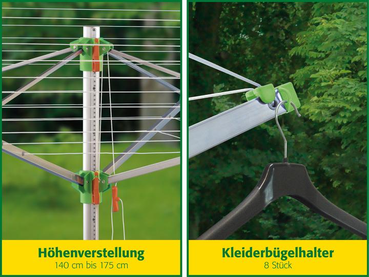 Produktbild Juwel Wäschespinne Comfort Plus 600 (52.10 m)