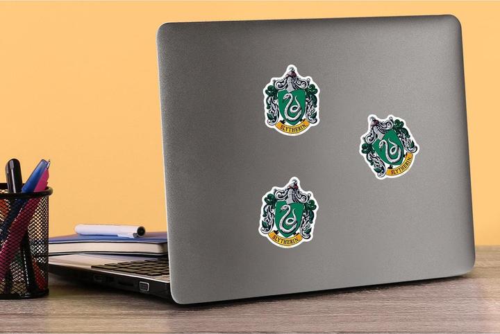 Produktbild Slytherin Wappen Aufkleber Deluxe 50erPack Vinyl