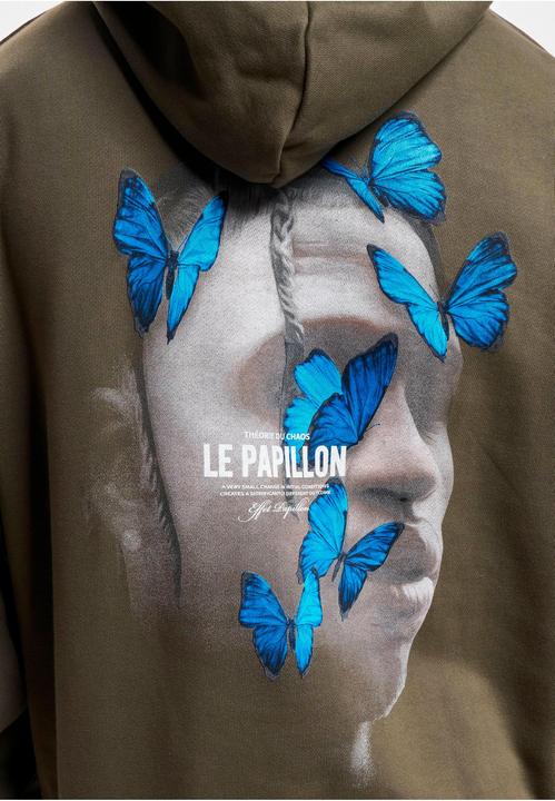Actual product image Mister Tee Le Papillon Heavy Oversize Hoody - 16423 (S)